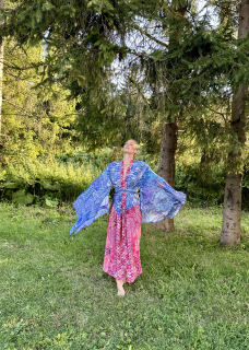 Luxury Butterfly Kimono SYLVIE