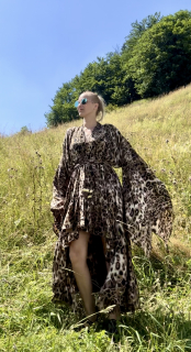 Luxury Butterfly Leo Kimono